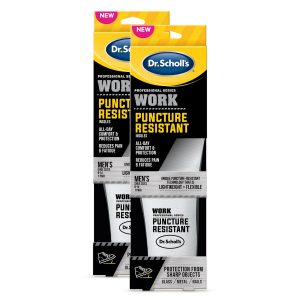 Work Puncture Resistant Insoles (2 Pack)
