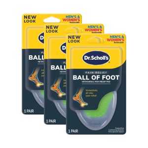 Ball of Foot Metatarsal Pain Relief Pad (3 Pack)